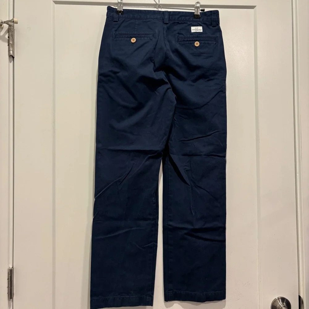 Vineyard Vines Boys Navy Blue Breaker Pants Chinos Size 16